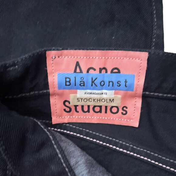 Acne Studios Bla Konst Jeans Size 36 - Picture 5 of 5